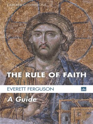 cover image of The Rule of Faith